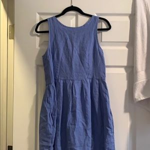 Blue sundress